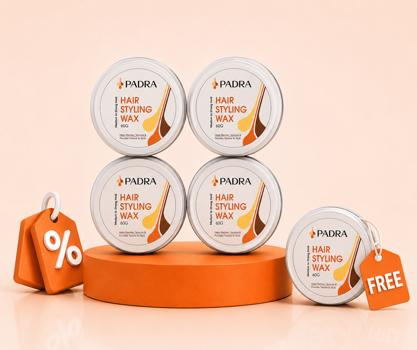 Hair wax pack