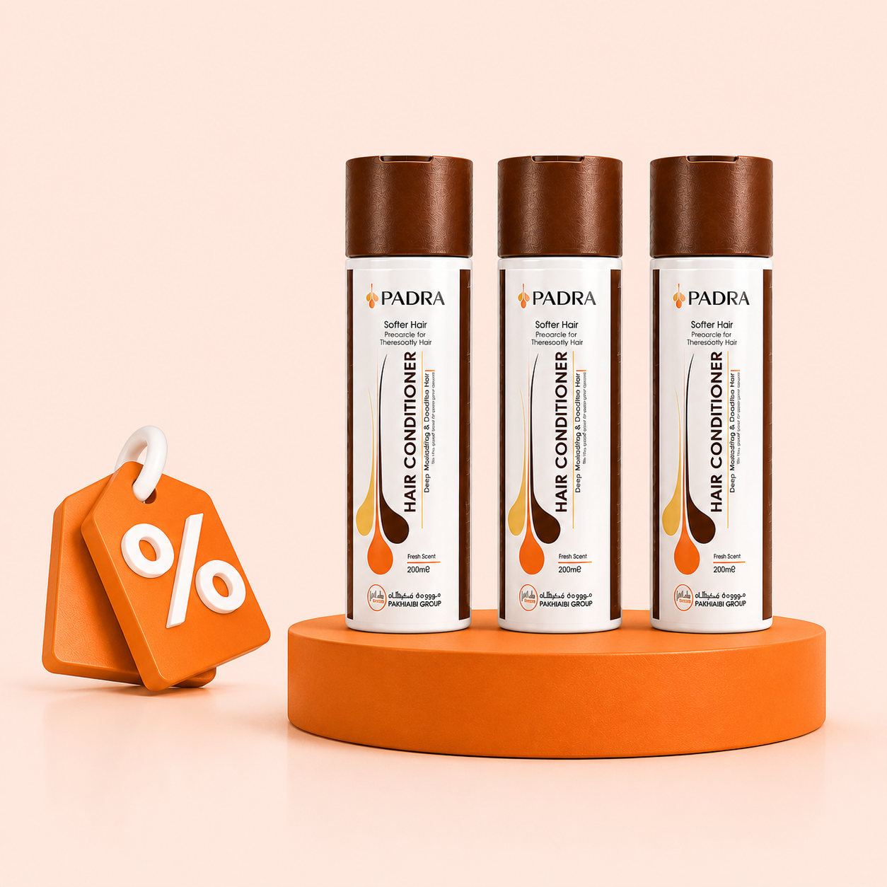 Hair conditioner x3 pcs