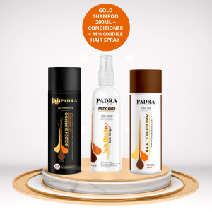 Golden Shampoo + Conditioner + Minoxidil 2%
